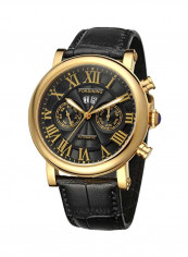 Men's Leather Analog Watch FSG9407M3G2