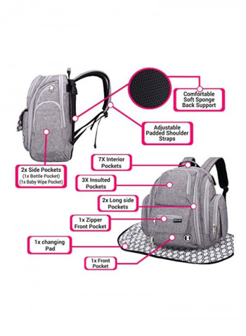 Portable Diaper Backpack