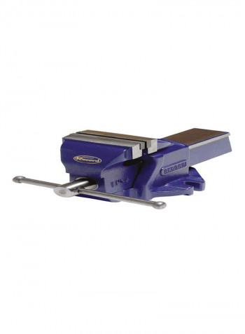 Record Workshop Vice Swivel Base Blue