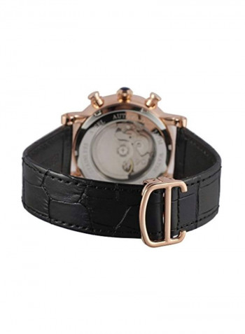Men's Leather Chronograph Automatic Watch FSG9407M3R2