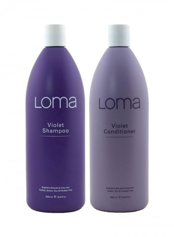 Violet Shampoo And Conditioner Set 1000ml