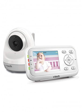 Digital Video Monitor With 2 Pan And Tilt Cameras