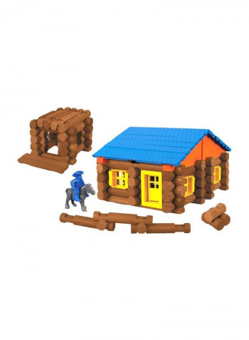 137-piece Lincoln Logs Oak Creek Lodge Building Set 857