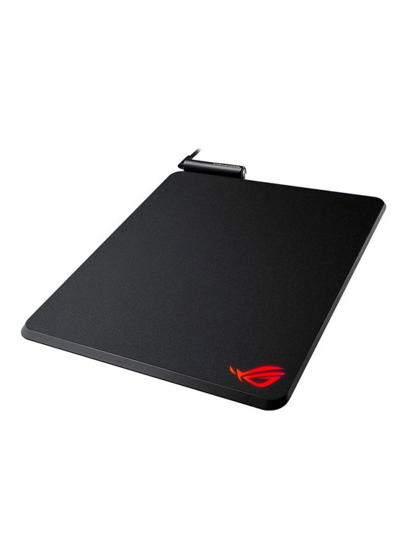 Rog Balteus Rgb Gaming Mouse Pad - Usb Port Hard Micro-textured Gaming-optimized Surface And Nonslip Rubber Base