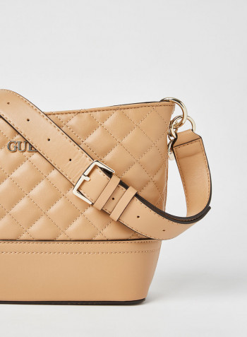Illy Bucket Bag Beige