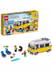 379-Piece Creator 3-in-1 Sunshine Surfer Van Building Toy