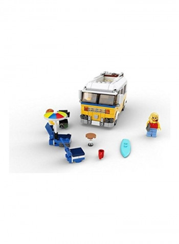 379-Piece Creator 3-in-1 Sunshine Surfer Van Building Toy