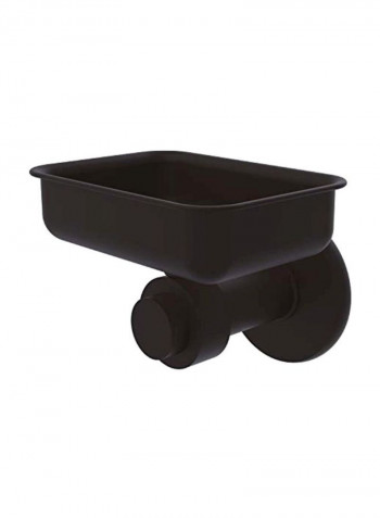 Mercury Collection Wall Mounted Soap Dish Oil-Rubbed Bronze 4.5x3.5x3inch