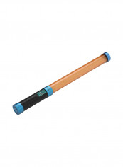 Portable Handheld Bi-Color RGB LED Video Light Blue/Black