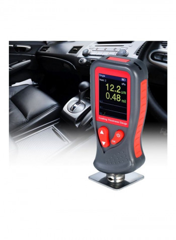 Paint Thickness Tester Black/Red 27x6.3x21centimeter