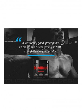 Dominus Pre-Workout Dietary Supplement - Fruit Punch