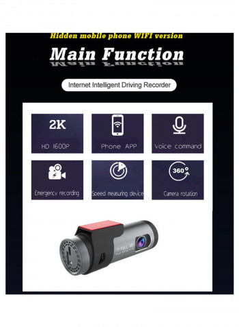 Mini HD Driving Recorder 1080P Smart Dash Camera
