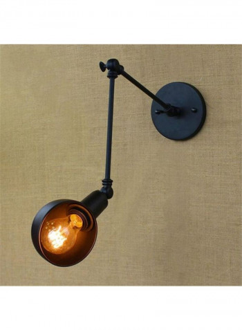 Simple Creative Retro Wall Light Black