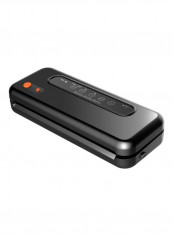 Portable Plastic Vacuum Suction Sealer Closer Machine Black/Orange 40x15x7centimeter