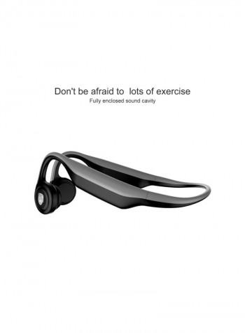 Bluetooth In-Ear Earphone With Mic Light Grey