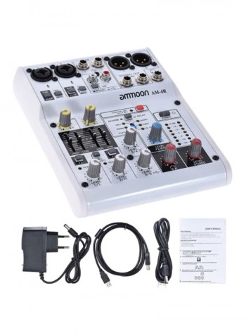 6-Channel Digital Audio Mixer Console