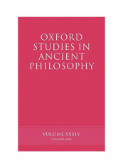 Oxford Studies in Ancient Philosophy: Volume 34 Paperback