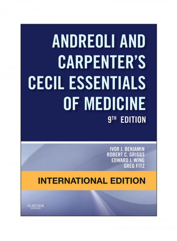Andreoli And Carpenters Cecil Essentials Of Medicine Paperback 9