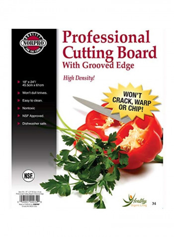 Rectangular Cutting Board White 24x18inch