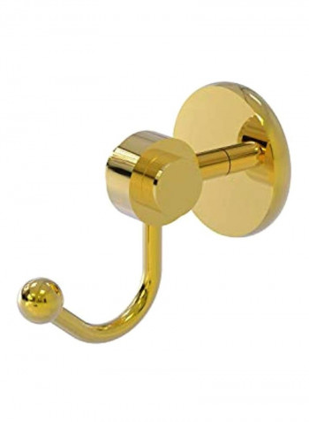 Brass Robe Hook Gold 5x2.8x2inch