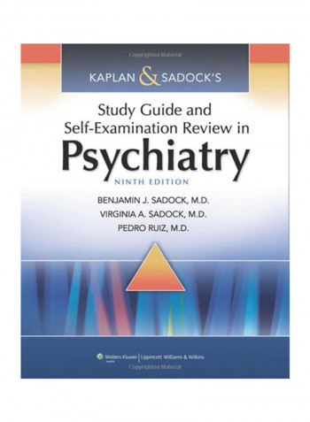 Kaplan And Sadock's Study Guide And Self-Examination Review In Psychiatry Paperback 9
