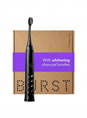 Sonic Electric Toothbrush With Charcoal Toothbrush Head Set Black