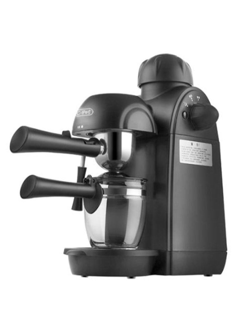 Steam Milk Foam Coffee Machine 26.9 cm CRM2008-1 Black