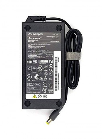 170W 20V 7.9mm AC Adapter Black