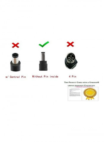 AC/DC Adapter For Delta DPS-150NB-1 A/DPS-150NB-1 B/DPS-150NB A/DPS-150NB Black