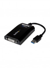USB 3.0 To DVI Adapter Black