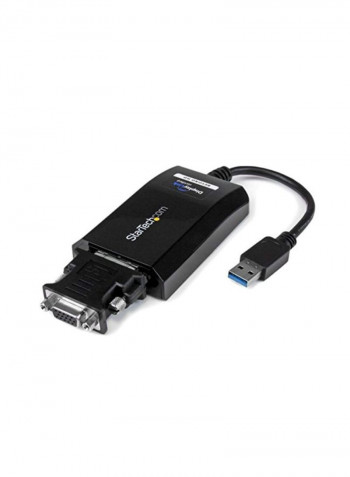USB 3.0 To DVI Adapter Black