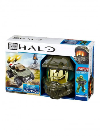 102-Piece Halo Micro-Fleet Warthog Attack Building Set