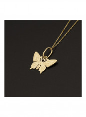 18K Gold Butterfly Necklace Gold reviews 18K Gold Butterfly Necklace Gold