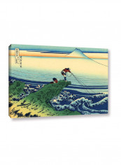 Kajikazawa In Kai Province Gallery Wrapped Canvas Wall Art Multicolour 16 x 24inch