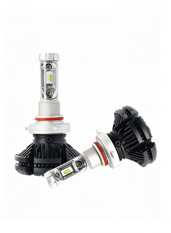 2-Piece Waterproof Car LED Headlight Bulb