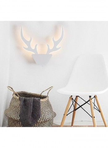 LED Creative Antler Wall Lamp Warm White