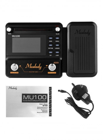 Multi-Effects Processor For Electric Guitar