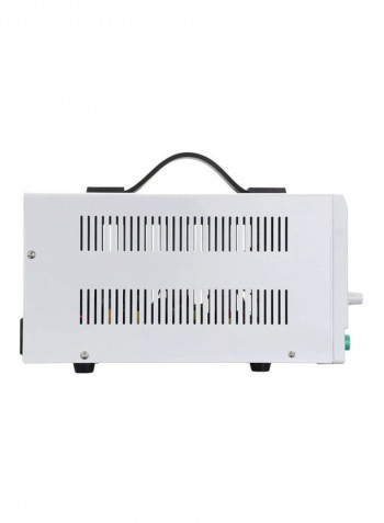 4 Digits Display LED Power Supply 14.5x12.8x28centimeter White/Black