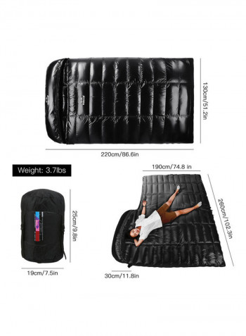 Outdoor Camping Sleeping Bag 25x19x19cm