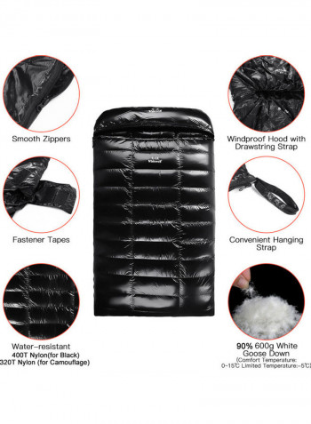 Outdoor Camping Sleeping Bag 25x19x19cm