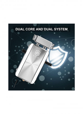 Intelligent Invisible Anti-Theft Door Lock Kit Silver