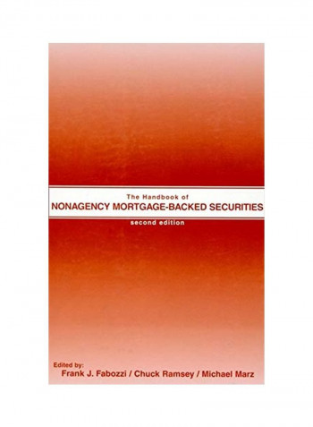 The Handbook Of Nonagency Mortgage-Backed Securities Hardcover 2