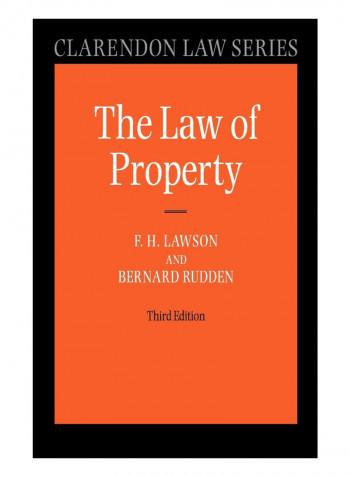 The Law Of Property Paperback 3rd Edition