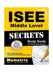 ISEE Middle Level Secrets Study Guide Paperback