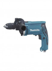 Drill with Keyless Chuck 16mm 710W HP1631k Blue 296X75X204millimeter