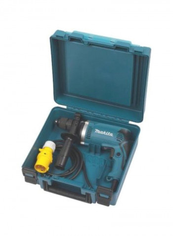 Drill with Keyless Chuck 16mm 710W HP1631k Blue 296X75X204millimeter