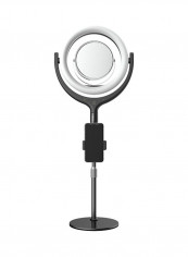 LED Ring Light for Photography with Mirror Black/White