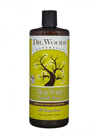 Pack Of 3 Pure Tea Tree Liquid Castile Soap 32ounce
