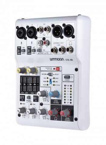 8-Channel Sound Card Digital Audio Mixer