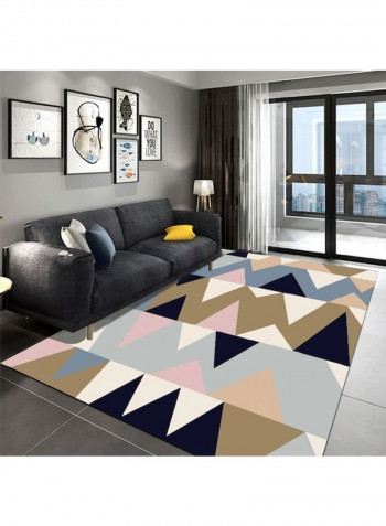 Living Room Carpet Pink 140x200cm